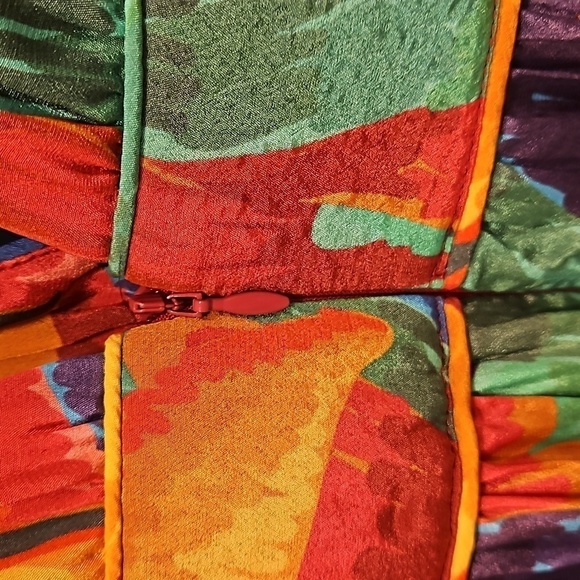 💕FARM RIO💕 Painted Toucans Midi Dress ~ 100% Viscose XS - Picture 11 of 14